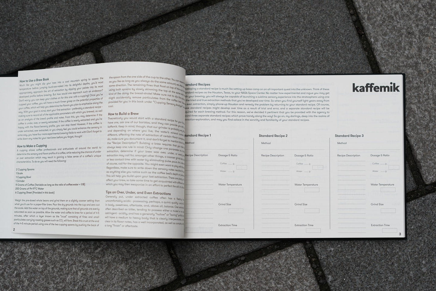 COFFEE BREW BOOK - Limitierte Auflage - kaffemikKAFFEMIKGeschenksideen