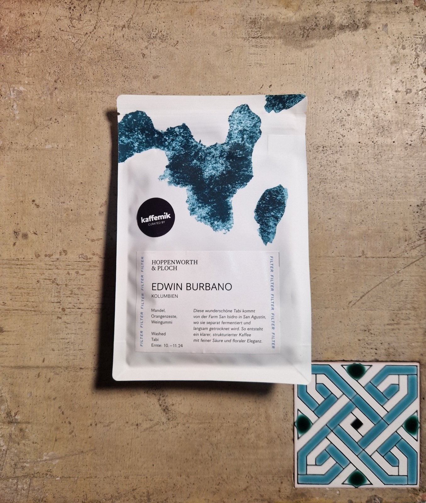 EDWIN BURBANO | COLOMBIA | washed - kaffemikHOPPENWORTH & PLOCH (DE)Coffee