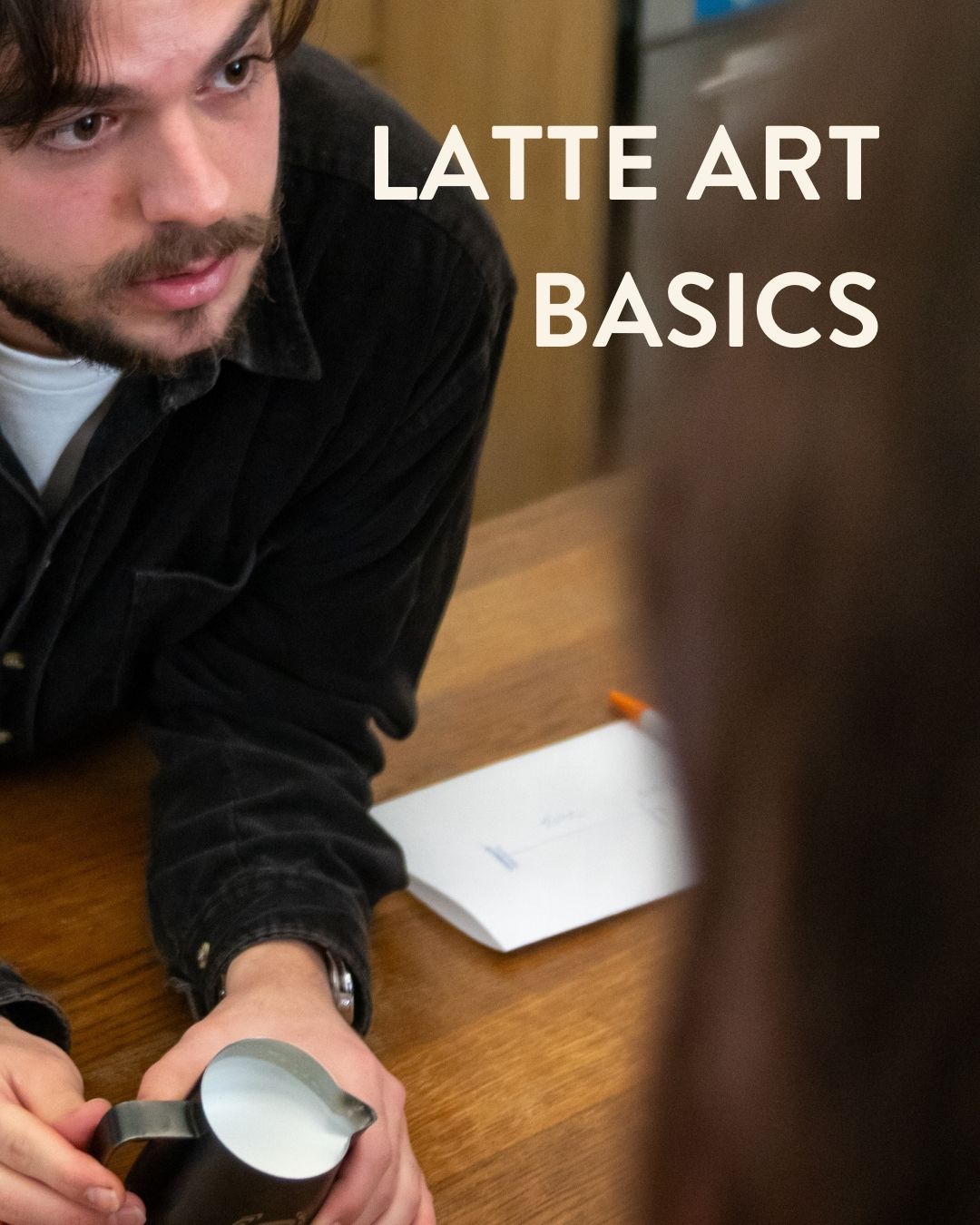 LATTE ART WORKSHOP - BASICS (ENGLISCH ONLY) - 150 minutes