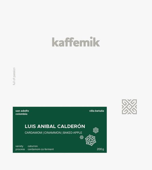 LUIS ANIBAL CALDERÓN | Colombia | Cardamon Co-Ferment