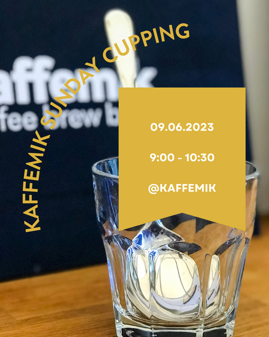 Ticket for kaffemik Sunday Cupping - June 9, 2024 9:00 a.m. - 1 person