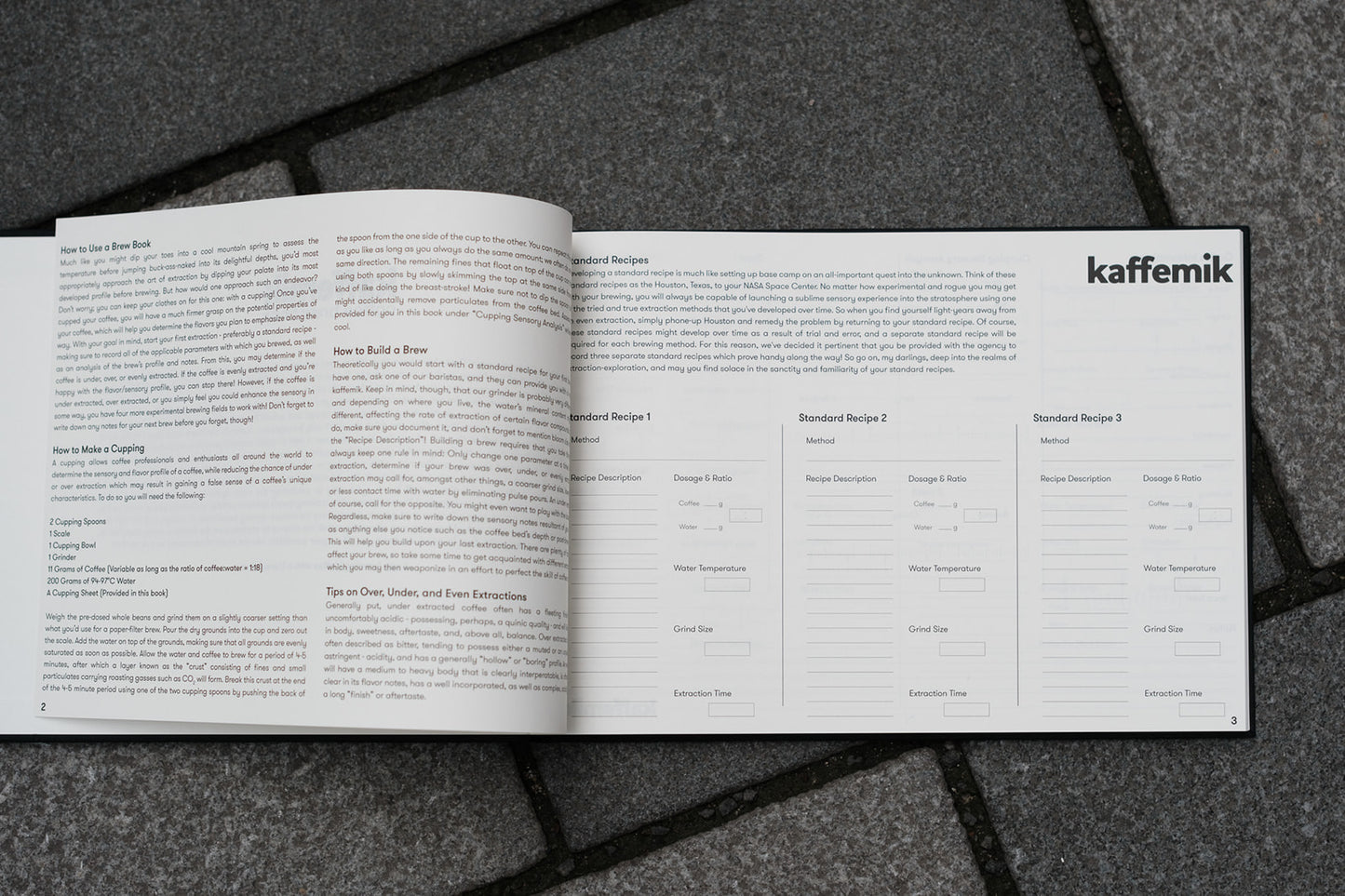 COFFEE BREW BOOK - Limitierte Auflage
