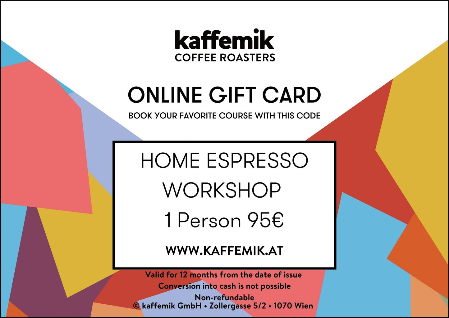 kaffemik voucher - ONLINE