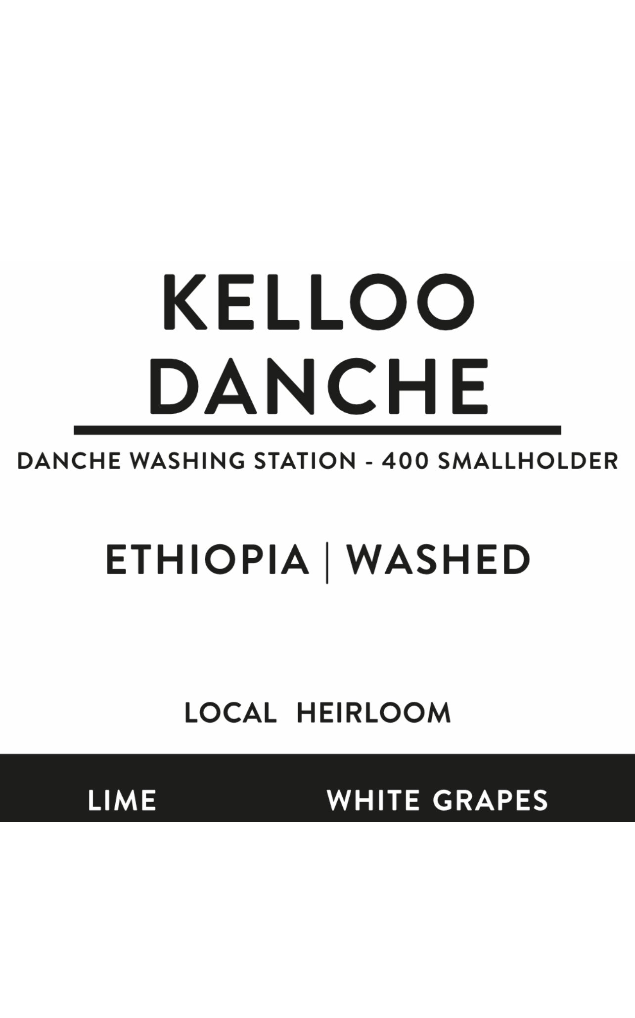 KELLOO DANCHE | ÄTHIOPIEN | washed