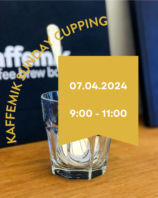 Ticket for kaffemik Sunday Cupping - April 7th, 2024 9:00 a.m. - 1 person