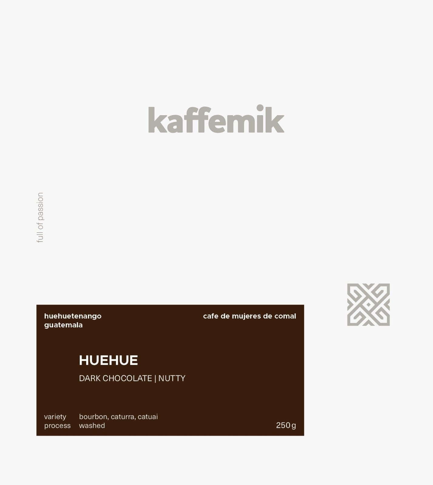 HUEHUE | Guatemala | washed [biologisch angebaut - von Frauen produziert] - kaffemikKAFFEMIK COFFEE ROASTERS (AT)Kaffeebohnen