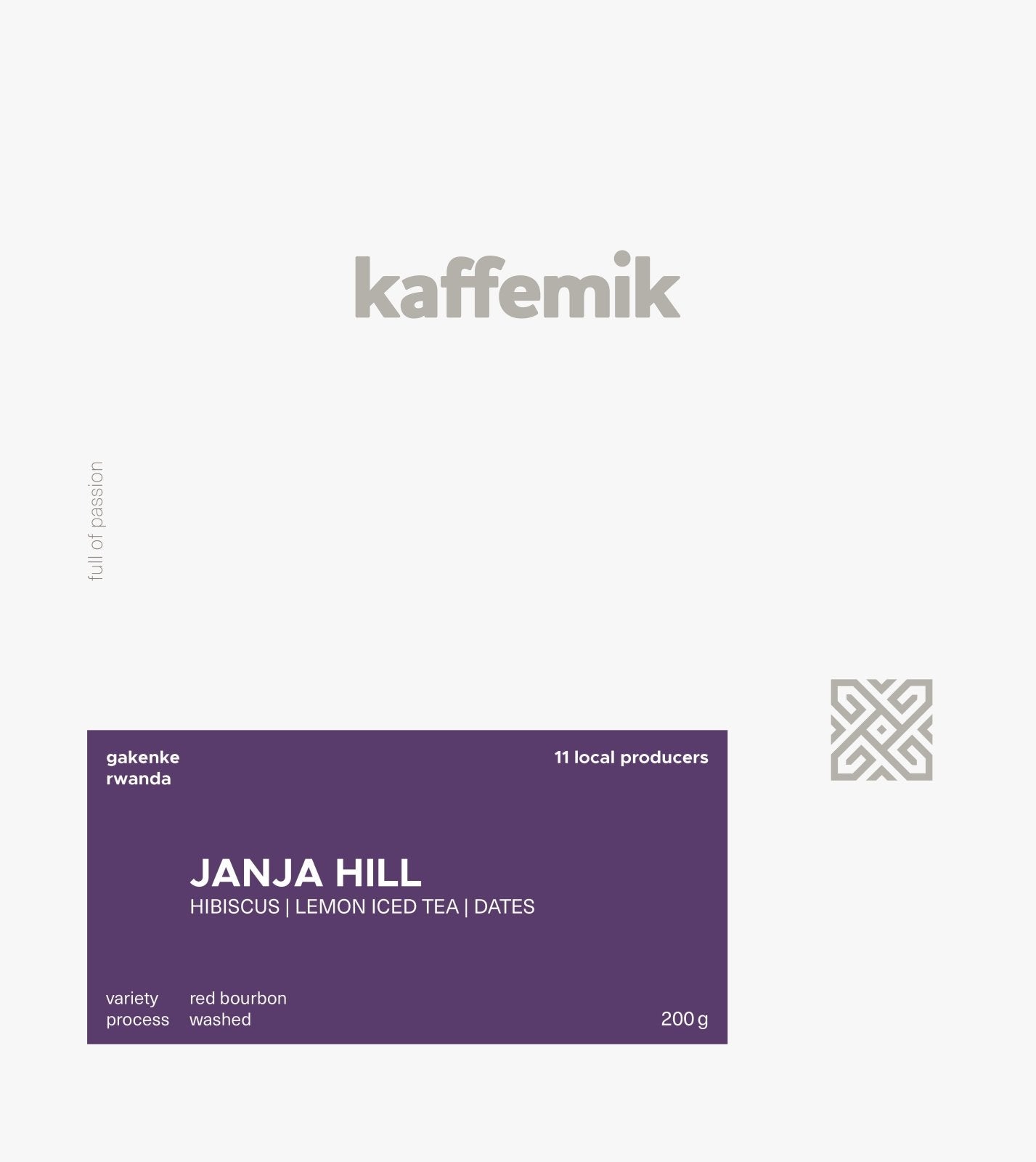 Photo of JANJA HILL | Rwanda | Washed