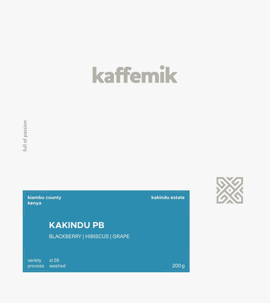 KAKINDU ESTATE PB | Kenya | Washed - kaffemikBlackberry | Hibiscus | GrapeCoffee