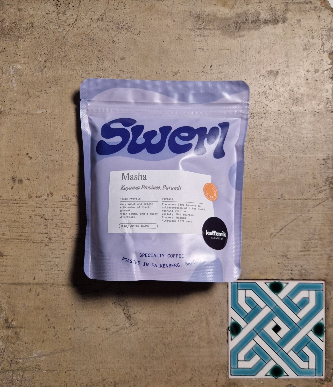 MASHA | BURUNDI | washed - kaffemikSWERL (SE)Coffee