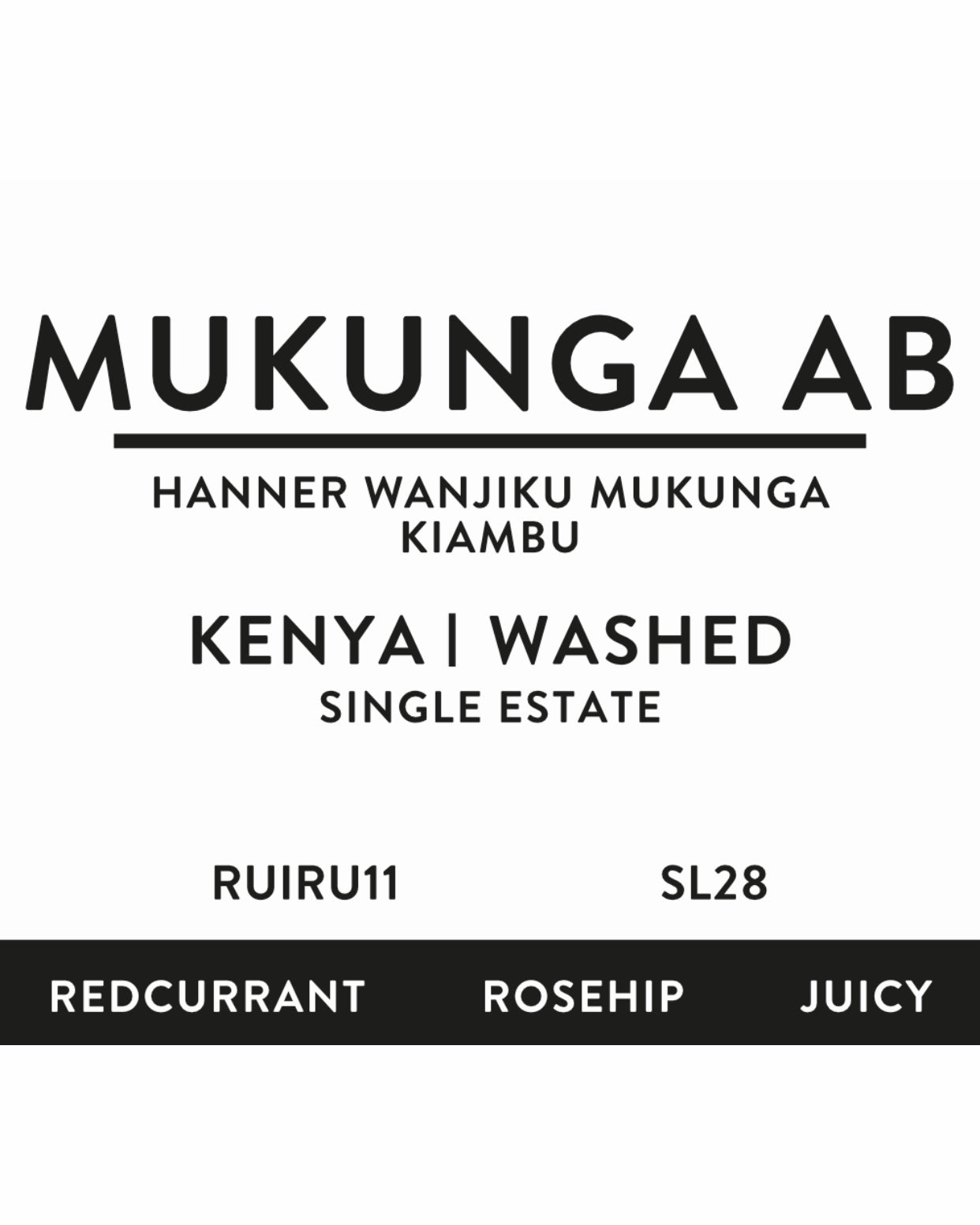 MUKUNGA AB | Kenia | washed [Single Estate] - kaffemikKAFFEMIK COFFEE ROASTERS (AT)Kaffeebohnen
