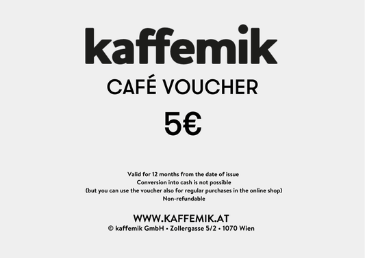 Wertgutscheine für das Café kaffemik - kaffemikKAFFEMIK (AT)Geschenksideen